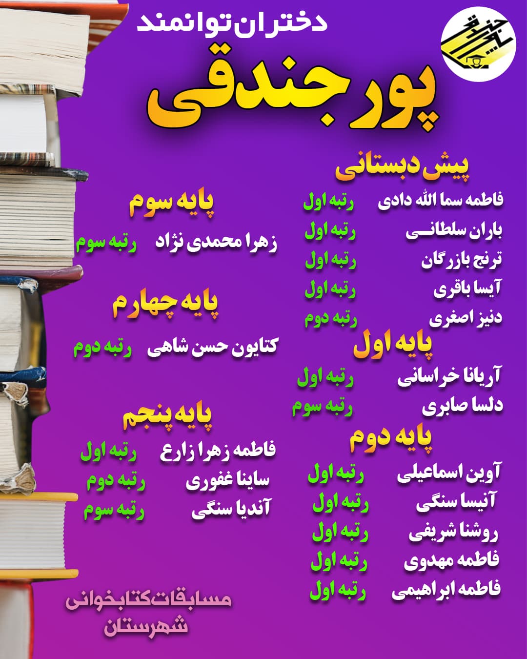 مسابقات و رتبه ها